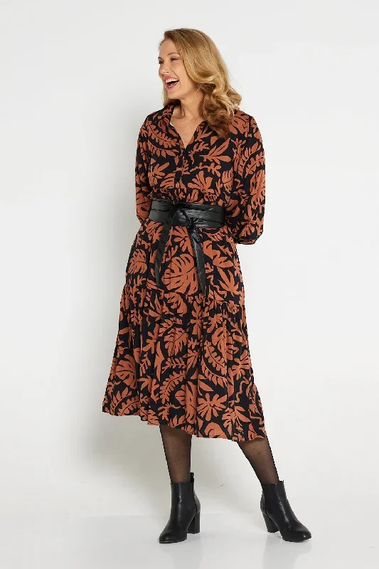 leslie-shirt-dress-rust-botanical