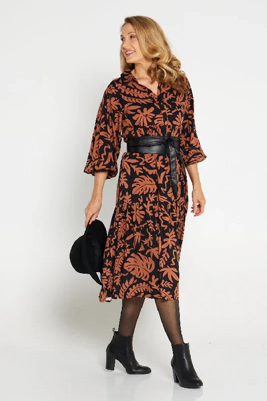 leslie-shirt-dress-rust-botanical