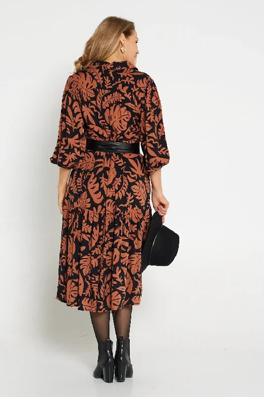 leslie-shirt-dress-rust-botanical