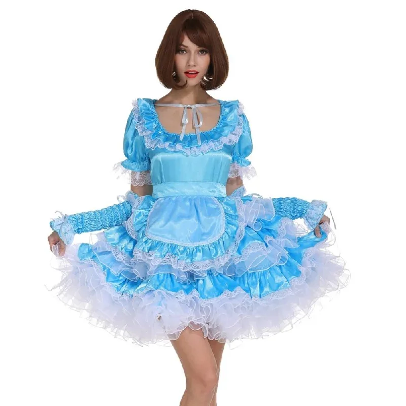 Lockable Sissy Maid Dress