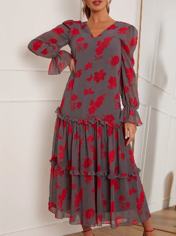 long-sleeve-floral-printed-midi-dress-in-multi