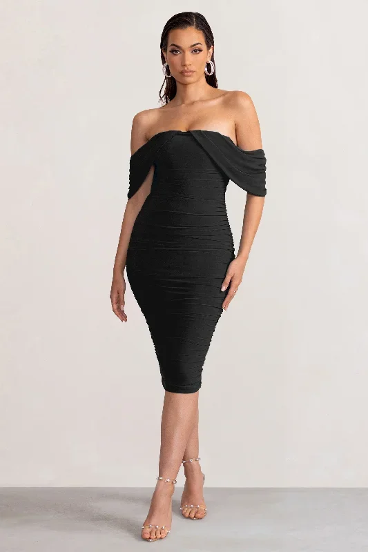 love-me-black-bardot-off-shoulders-ruched-midi-dress-cl127268005