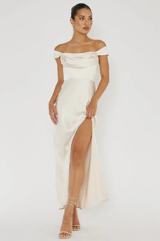 lucinda-off-shoulder-v-back-dress-champagne