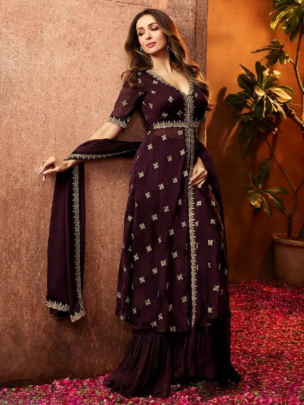 malaika-arora-mauve-ethnic-motifs-high-slit-suit