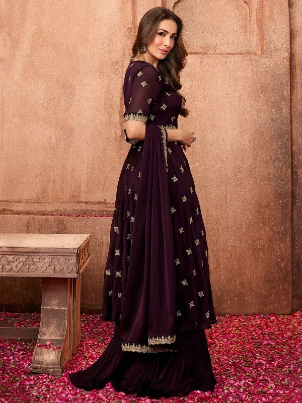 malaika-arora-mauve-ethnic-motifs-high-slit-suit