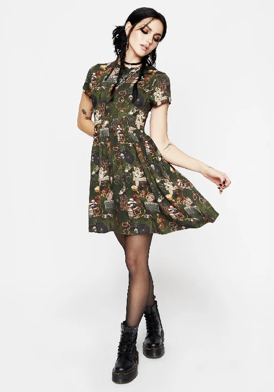 maleficium-mini-skater-dress