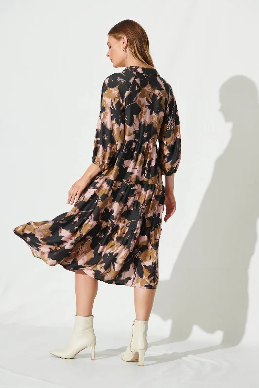 marcella-midi-shirt-dress-in-black-multi-print-cotton-blend