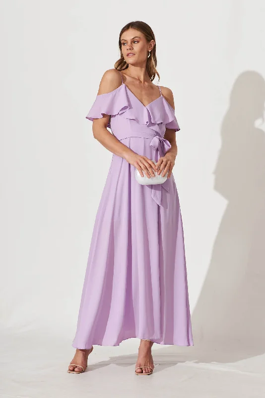 Marit Maxi Dress In Lilac