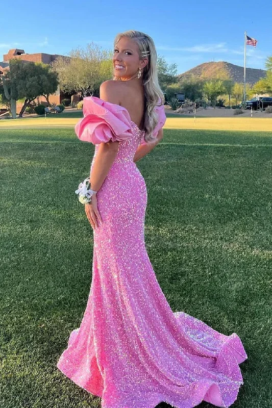 mermaid-off-the-shoulder-puff-sleeves-sequins-long-prom-dress