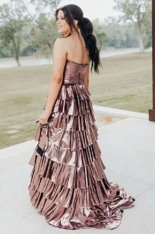 metallic-gold-sweetheart-ruffle-tiered-prom-dress