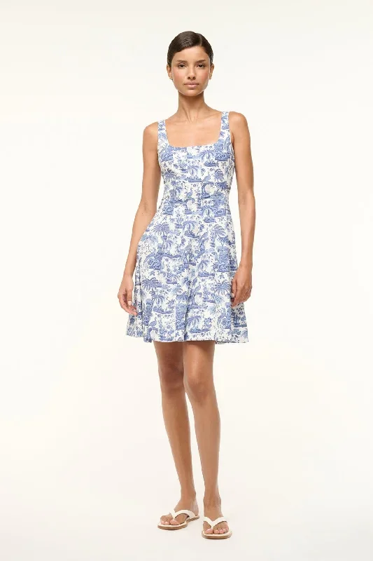 MINI WELLS DRESS | BLUE TOILE