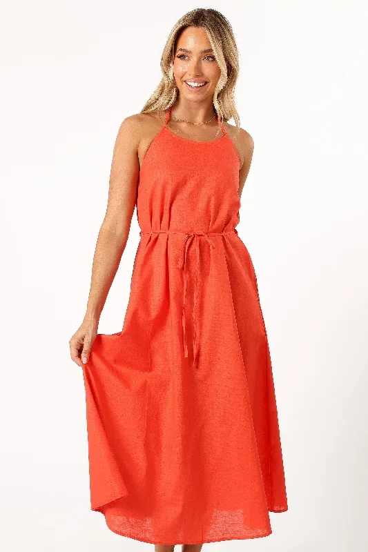 nadine-halterneck-midi-dress-coral