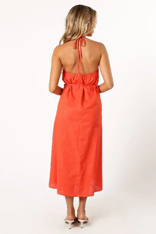 nadine-halterneck-midi-dress-coral