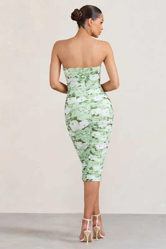 negroni-white-green-floral-print-bandeau-corset-ruched-mesh-midi-dress-cl127289153