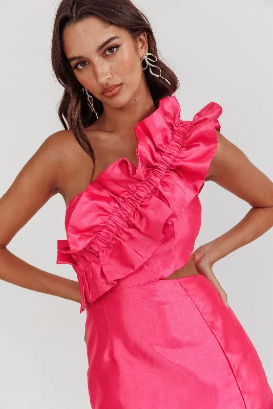 ny-moment-wide-ruffle-shoulder-mini-dress-pink