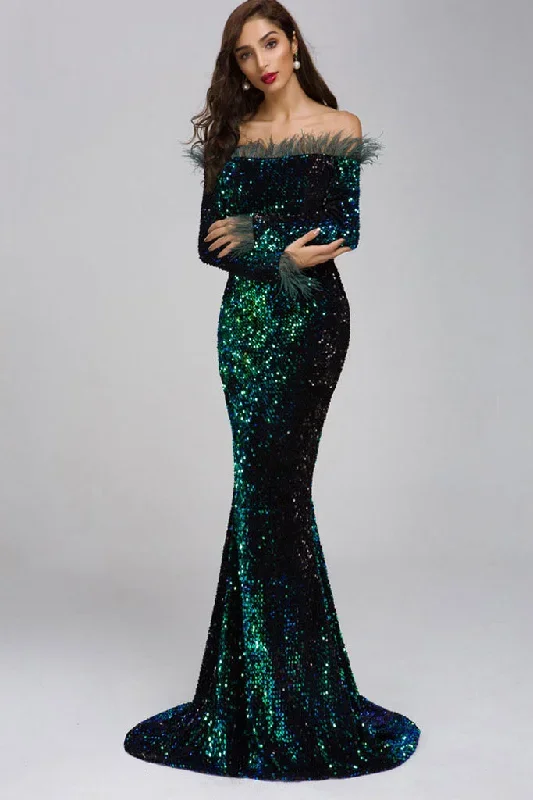 off-shoulder-sequin-full-length-dress