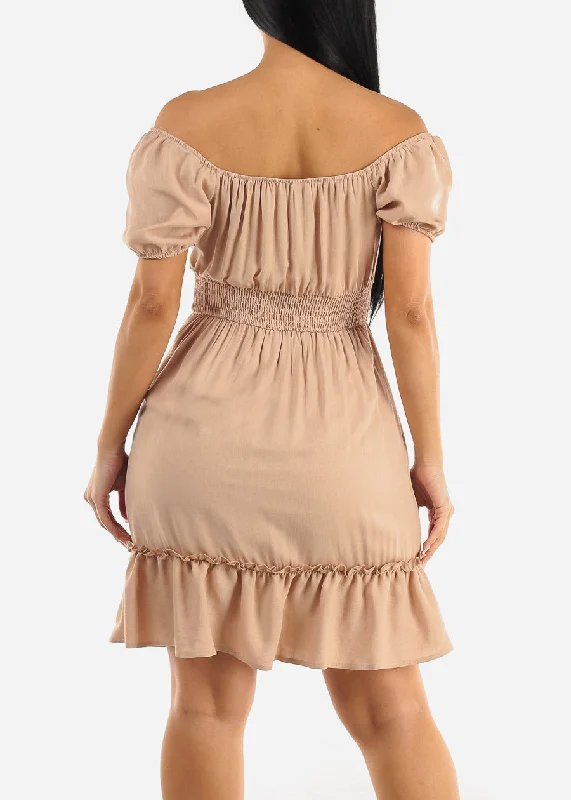 off-shoulder-smock-waist-mini-dress-taupe-bd05167taup