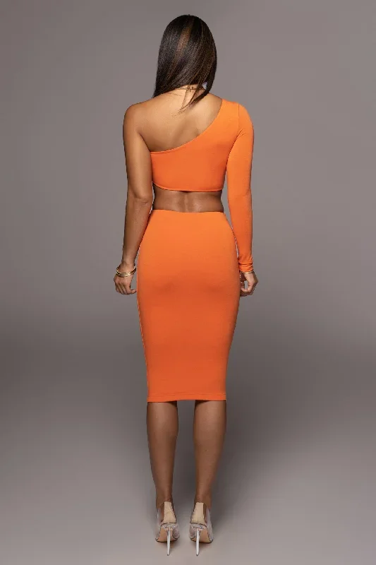 orange-yours-truly-midi-dress