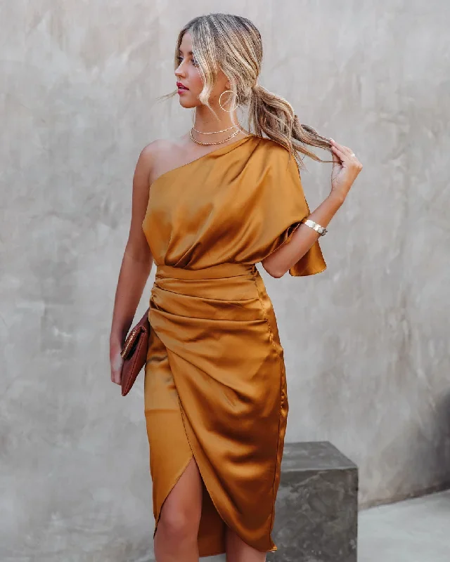 persimmon-one-shoulder-satin-drape-dress-marigold