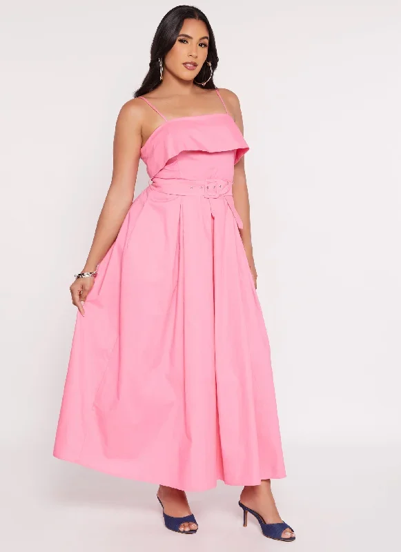 pink-haute-monde-poplin-belted-square-neck-maxi-dress-1410069394116