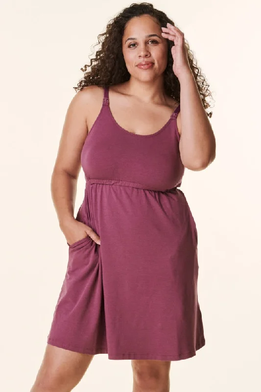 plum-bravado-drop-front-nursing-maternity-dress