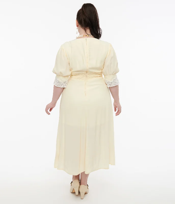 plus-size-1930s-cream-white-lace-midi-dress