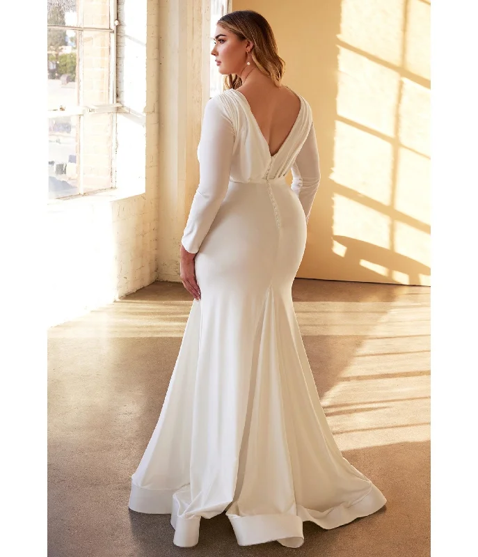 plus-size-white-mermaid-bridal-gown