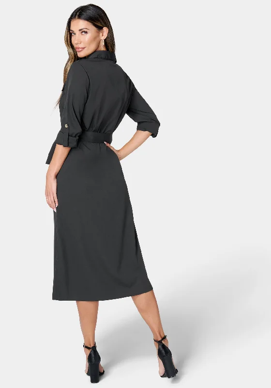 poly-crepe-button-dress-black