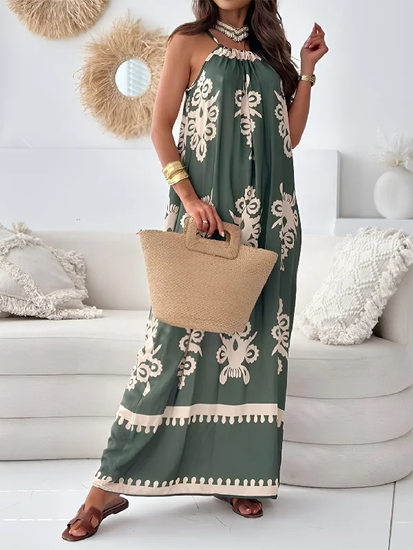 printed-spaghetti-strap-sleeveless-maxi-dress