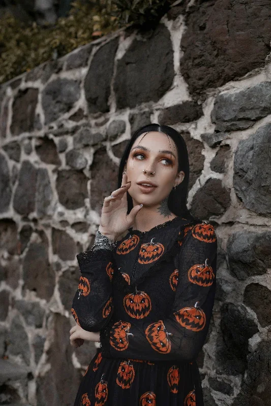 pumpkin-print-victorian-lace-dress