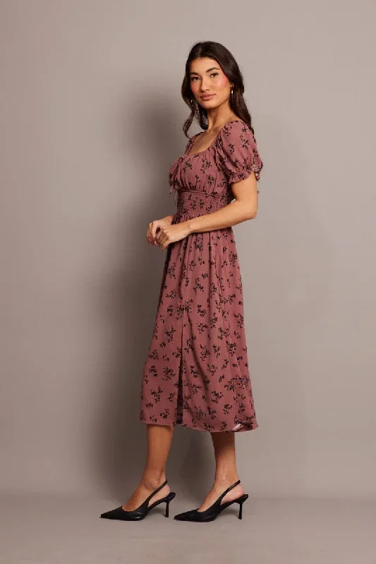 purple-ditsy-midi-dress-short-sleeve-ruched-bust-dd1774d-33p-1