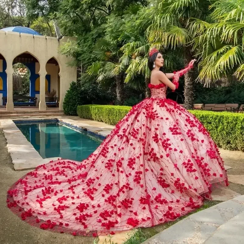 red-shiny-ball-gown-quinceanera-dress-tulle-appliques-flowers-lace-off-shoulder-sweet-16-birthday-party-formal-vestidos-de-15