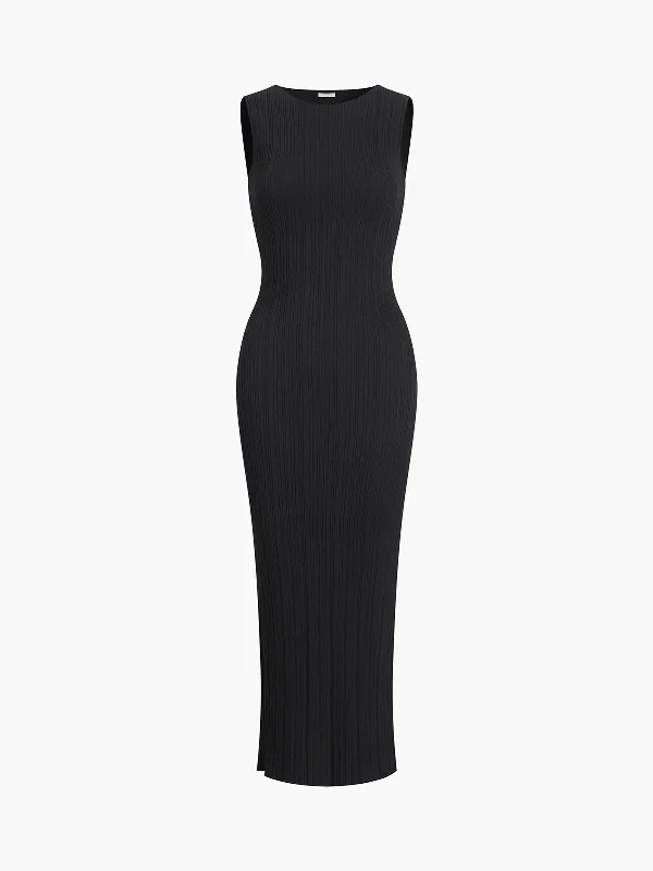 ribbed-sleeveless-knit-long-dress