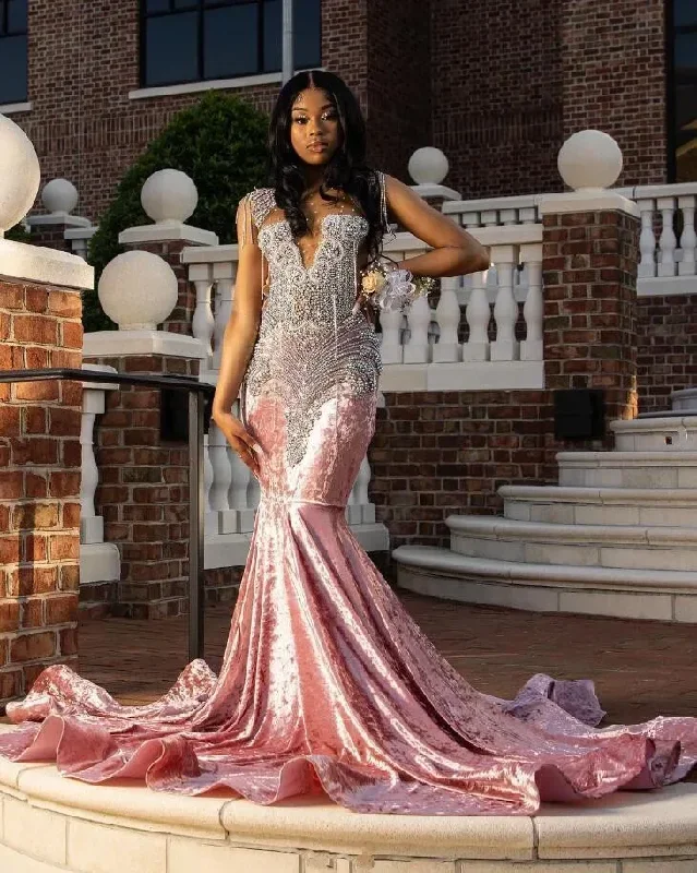 rose-pink-velvet-sparkly-prom-formal-party-dresses-for-black-girl-silver-diamond-crystal-mermaid-evening-gown-vestido-de-gala-1