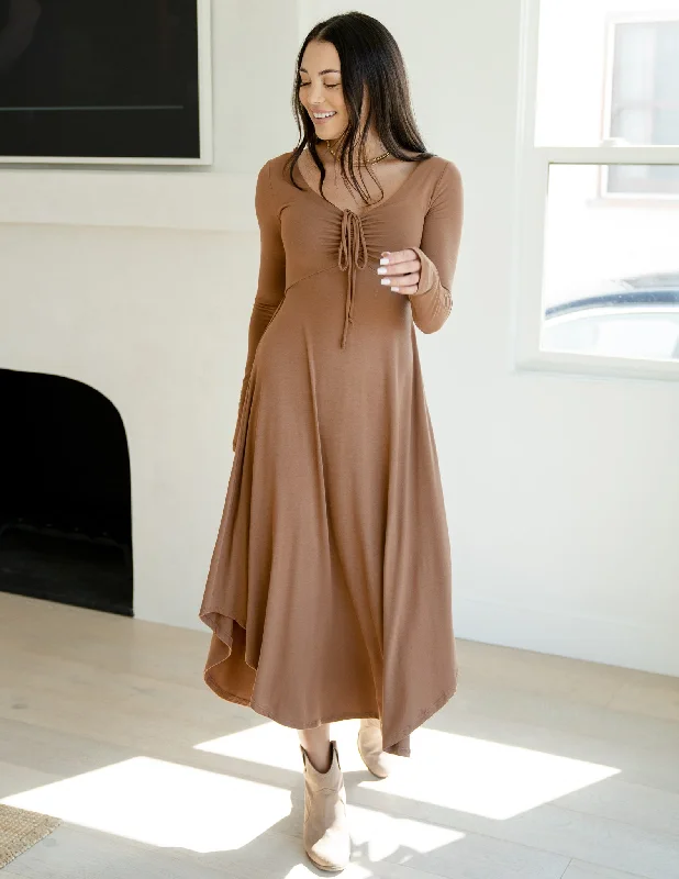 sarah-long-sleeve-dress-amber-brown