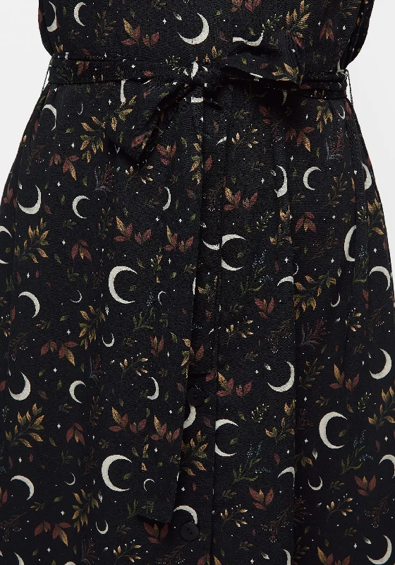 sickle-moon-midi-shirt-dress