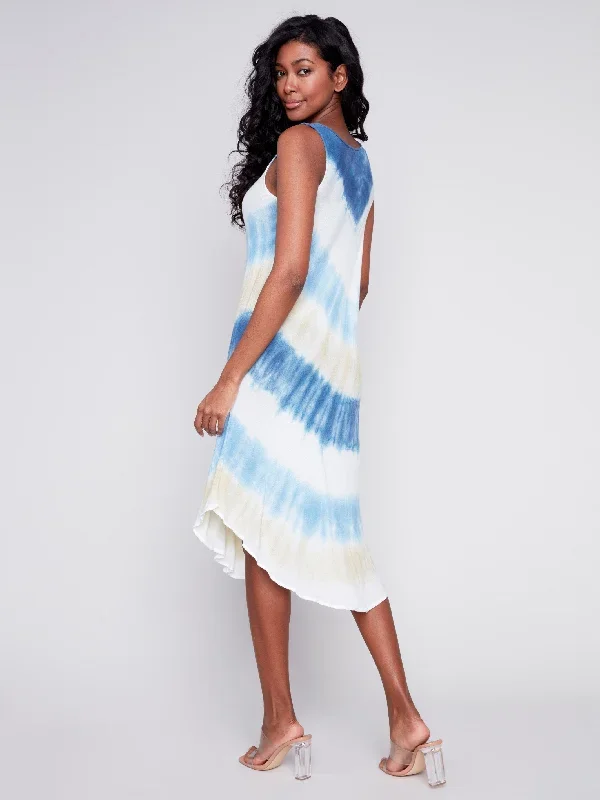 sleeveless-printed-rayon-dress-bleu-blue-c3147tr-514b-p193