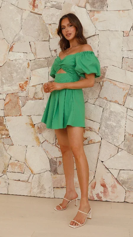 stelle-mini-dress-green