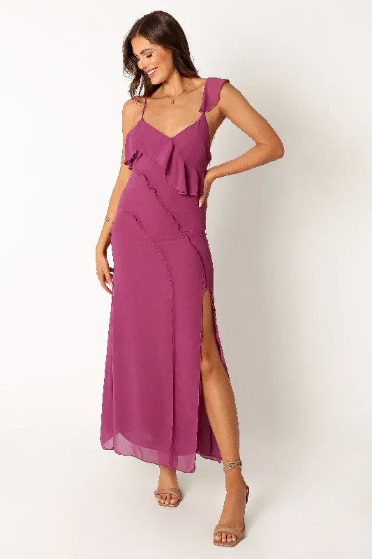 Stephy Maxi Dress - Purple