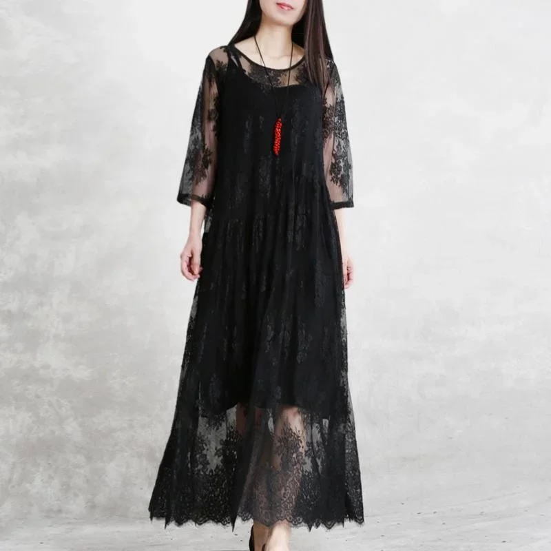 style-black-clothes-boutique-o-neck-lace-two-pieces-maxi-summer-dress