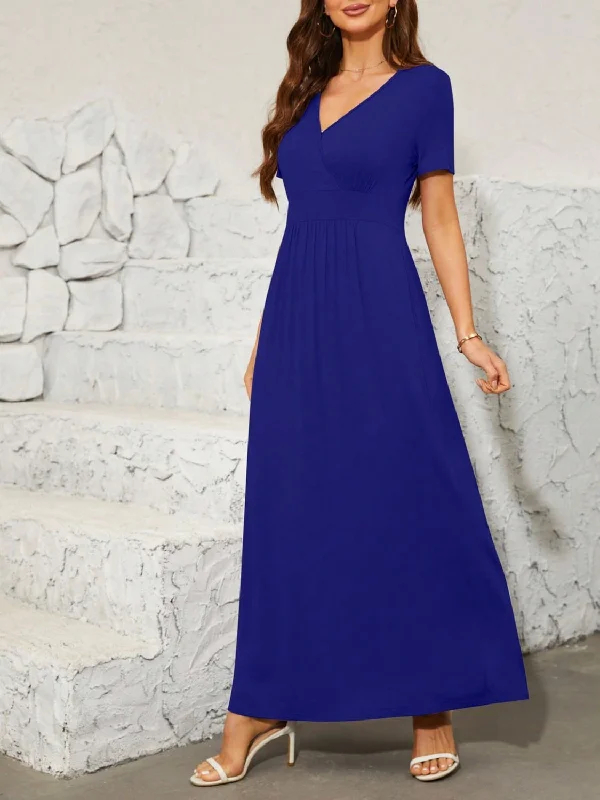 surplice-short-sleeve-maxi-dress