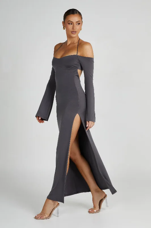 tia-slinky-off-shoulder-maxi-dress-charcoal