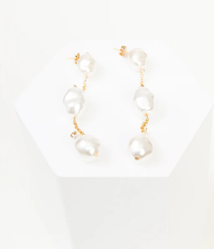 tiered-pearl-drop-earrings