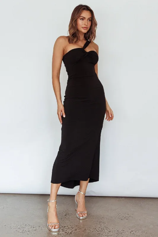 trinny-one-shoulder-ruched-back-midi-dress-black