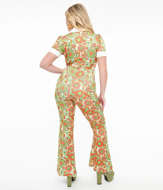 unique-vintage-1970s-green-retro-floral-wide-leg-jumpsuit