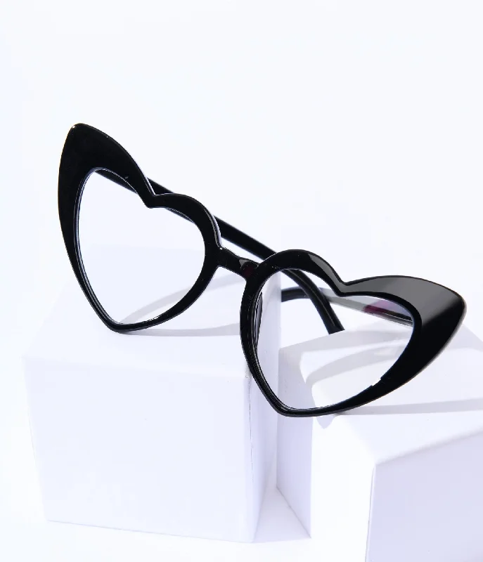 unique-vintage-black-heart-glasses