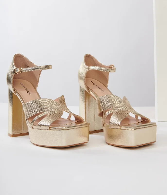 unique-vintage-gold-deco-platform-heels