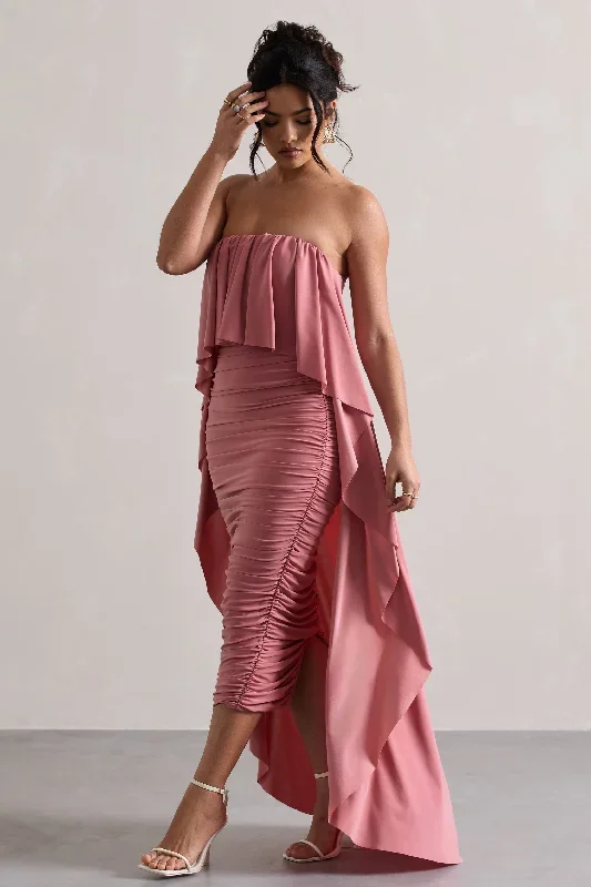 upon-a-time-blush-ruched-bandeau-midi-dress-with-cape-cl133301081