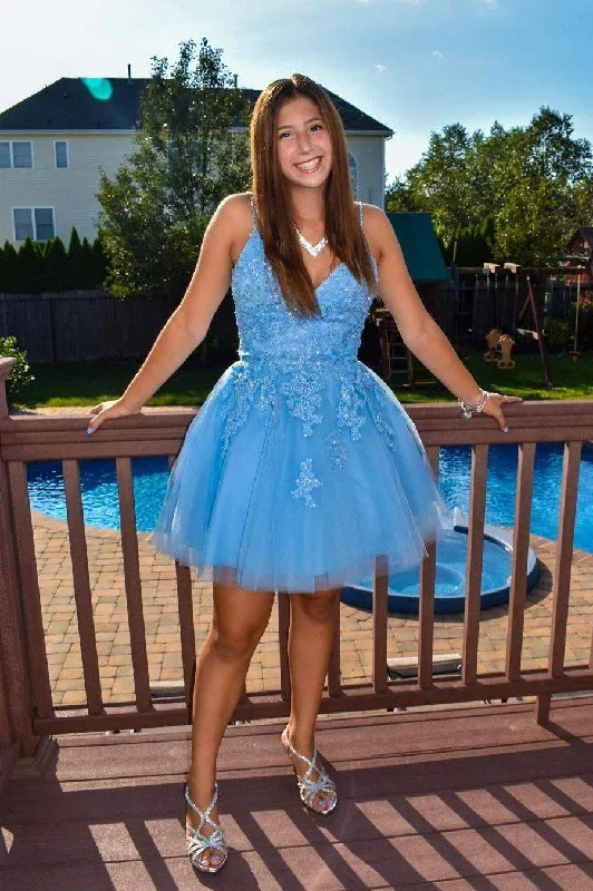 v-neck-short-sky-blue-homecoming-dress