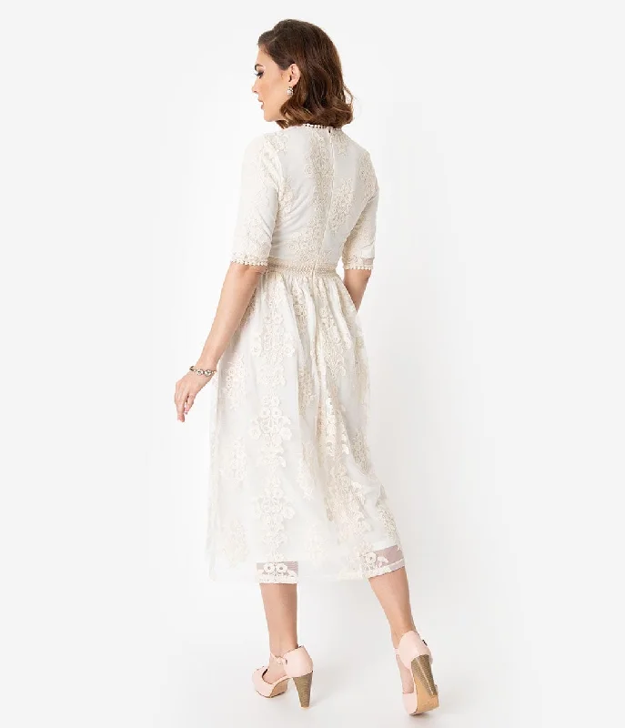 vintage-style-antique-ivory-embroidered-lace-modest-midi-dress-1